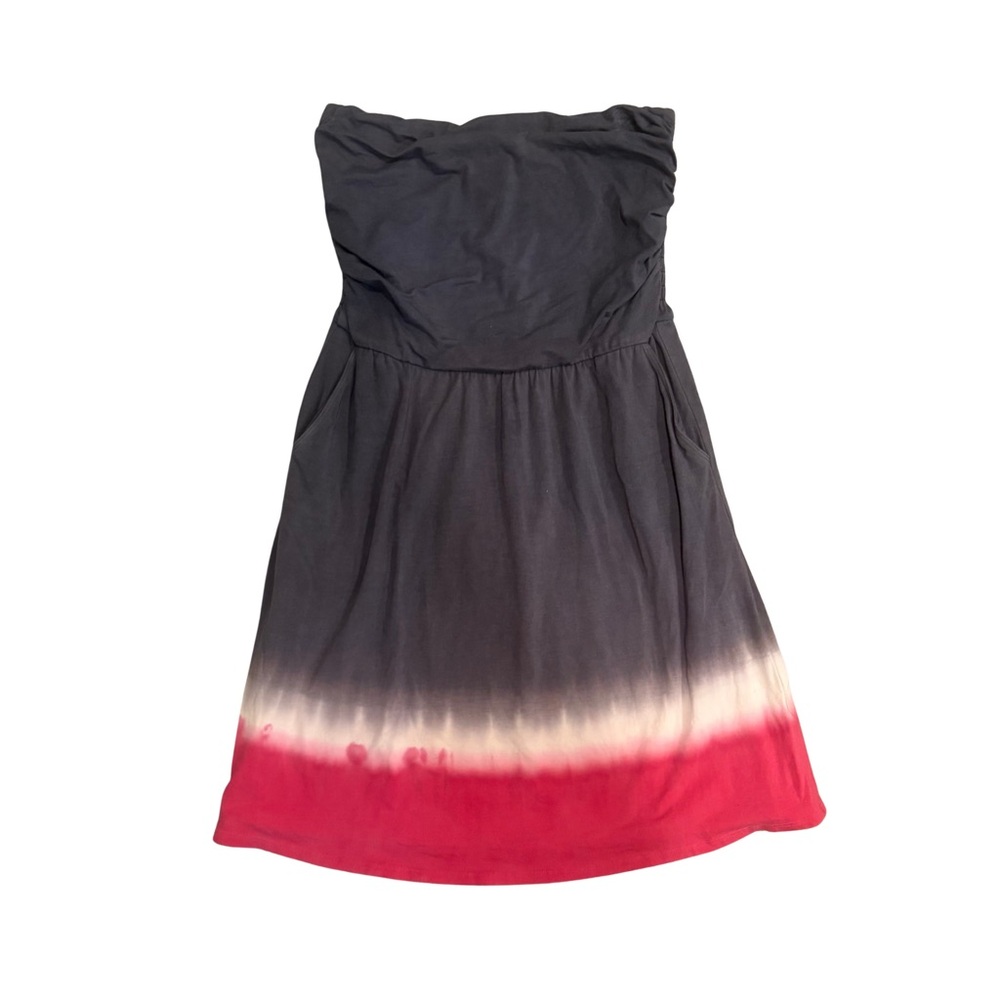 Splendid Strapless Ombre Dress
